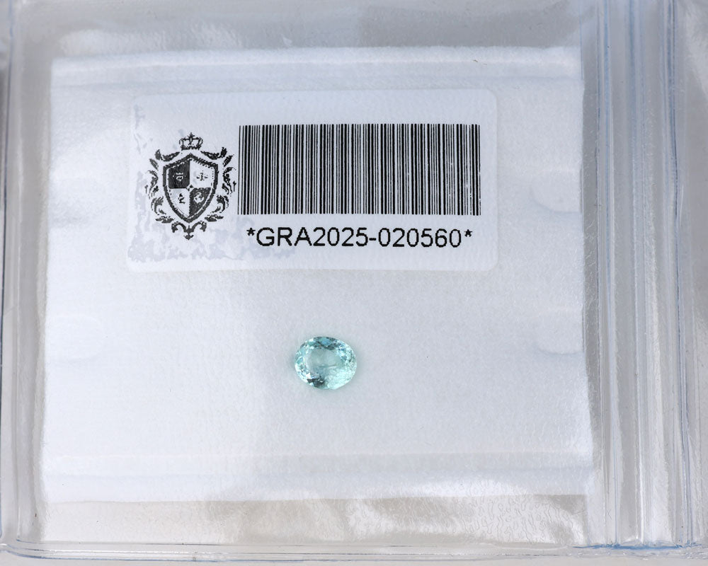 Certified Paraiba Tourmaline 0.78 ct