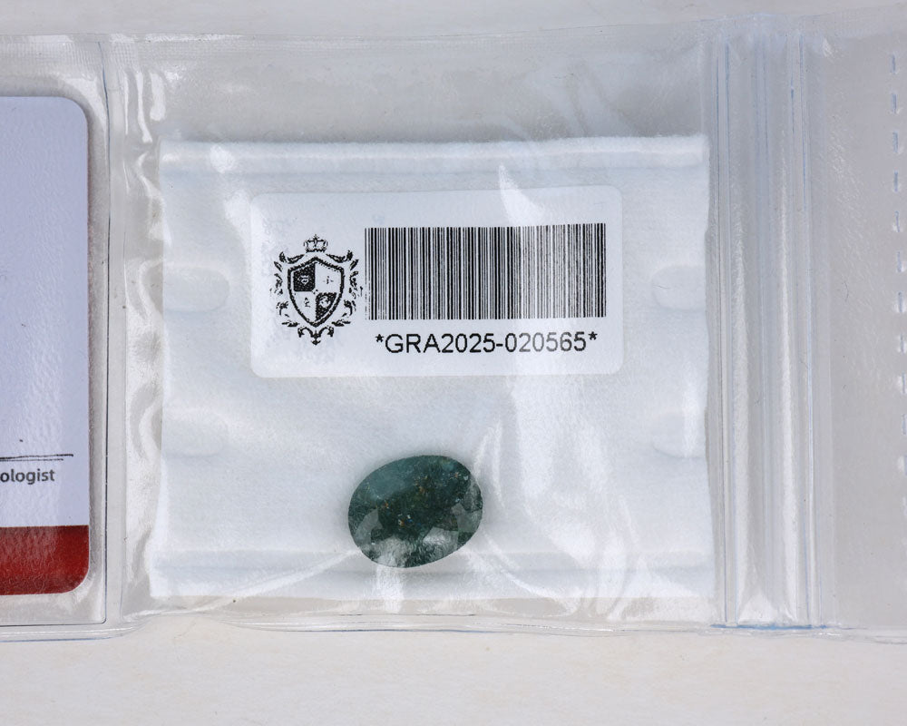 Paraiba Turmalin 7.63 ct certifierad