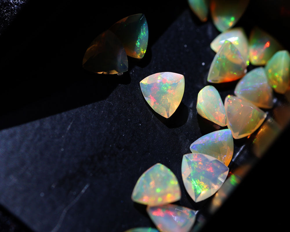 Wollo Opal trillion 6 mm Fire