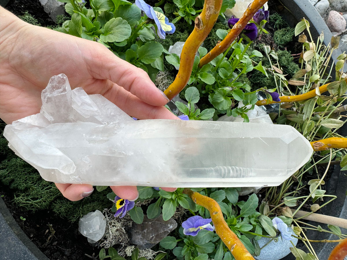 Lemurian kvartskristall