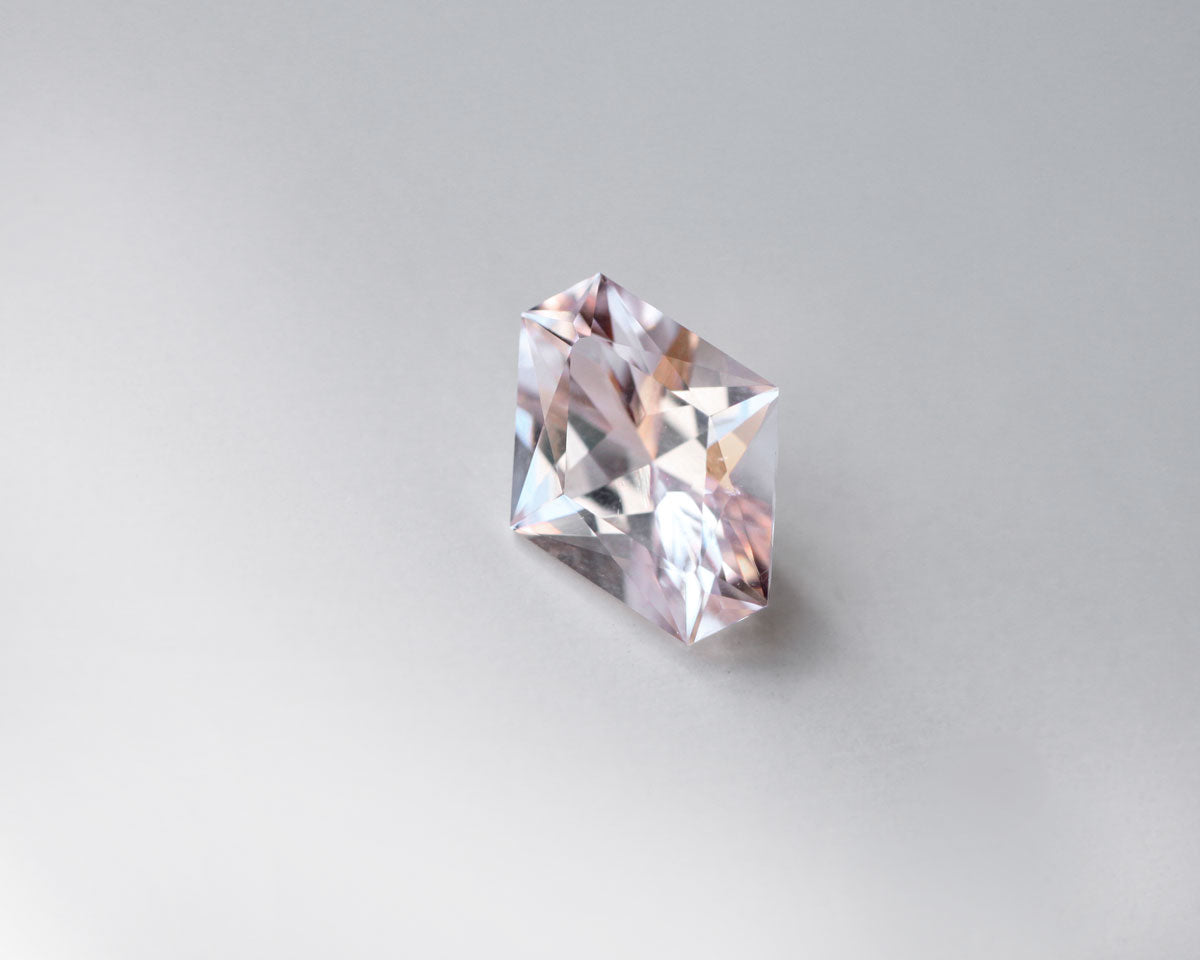 Morganite Crystal Flower 8mm 0.93 ct