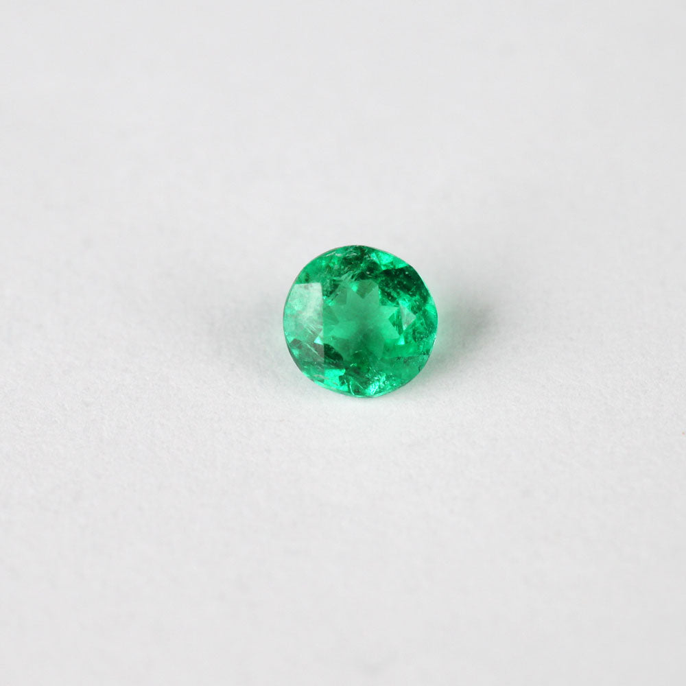 Shakiso Emerald round 0.13 ct
