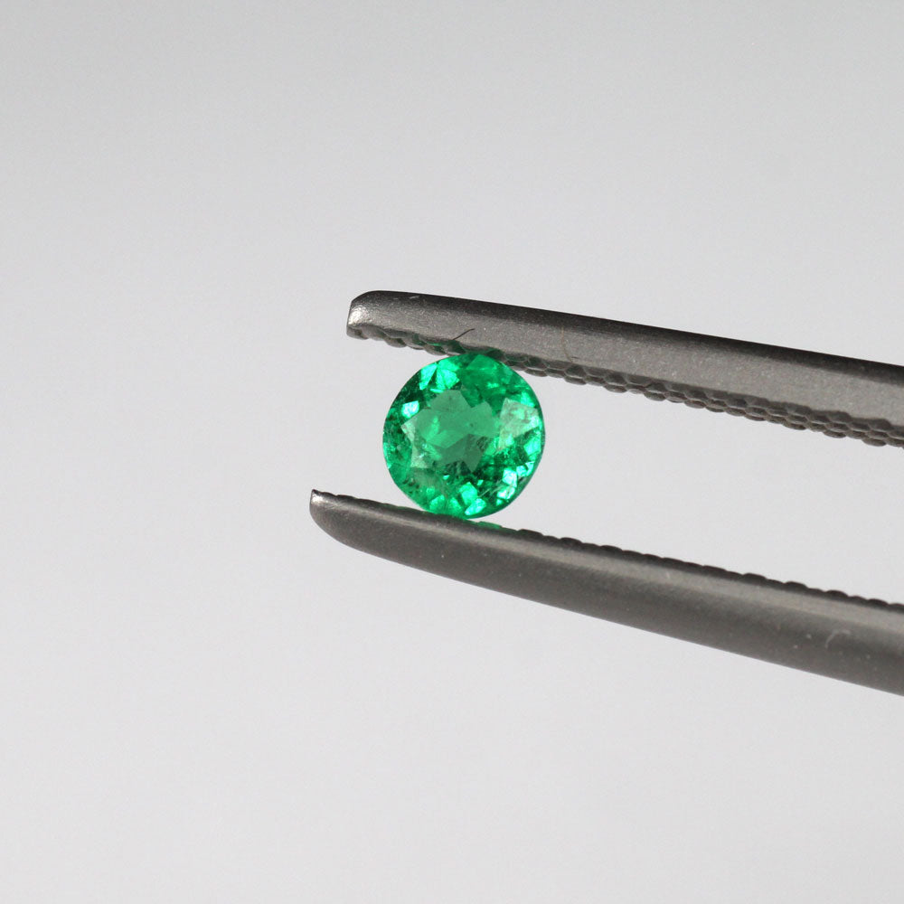 Shakiso Emerald round 0.13 ct