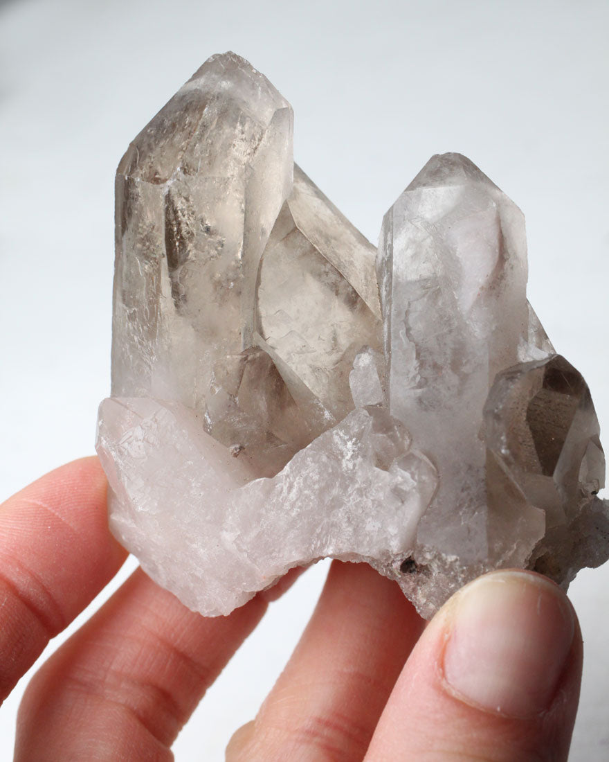 Smokey Quartz Cluster 125 gr
