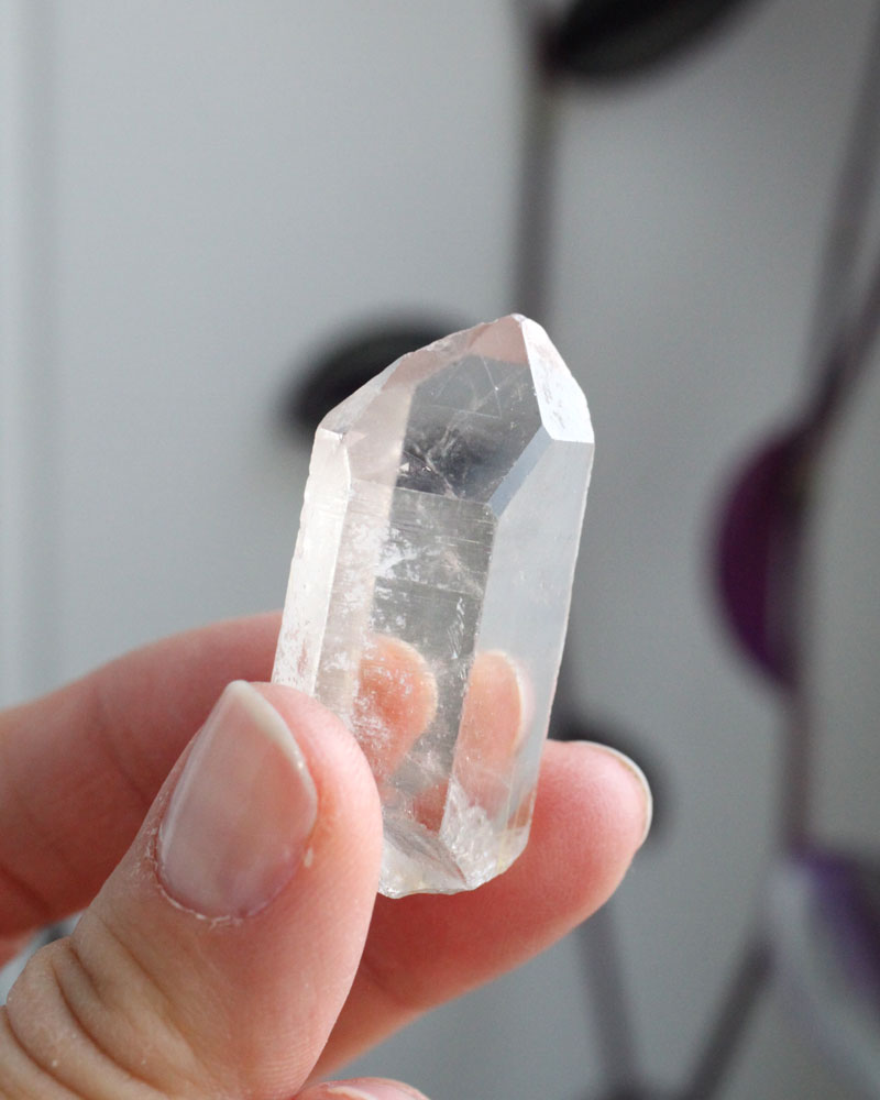 Lemurian rökkvarts kristall 20 gr