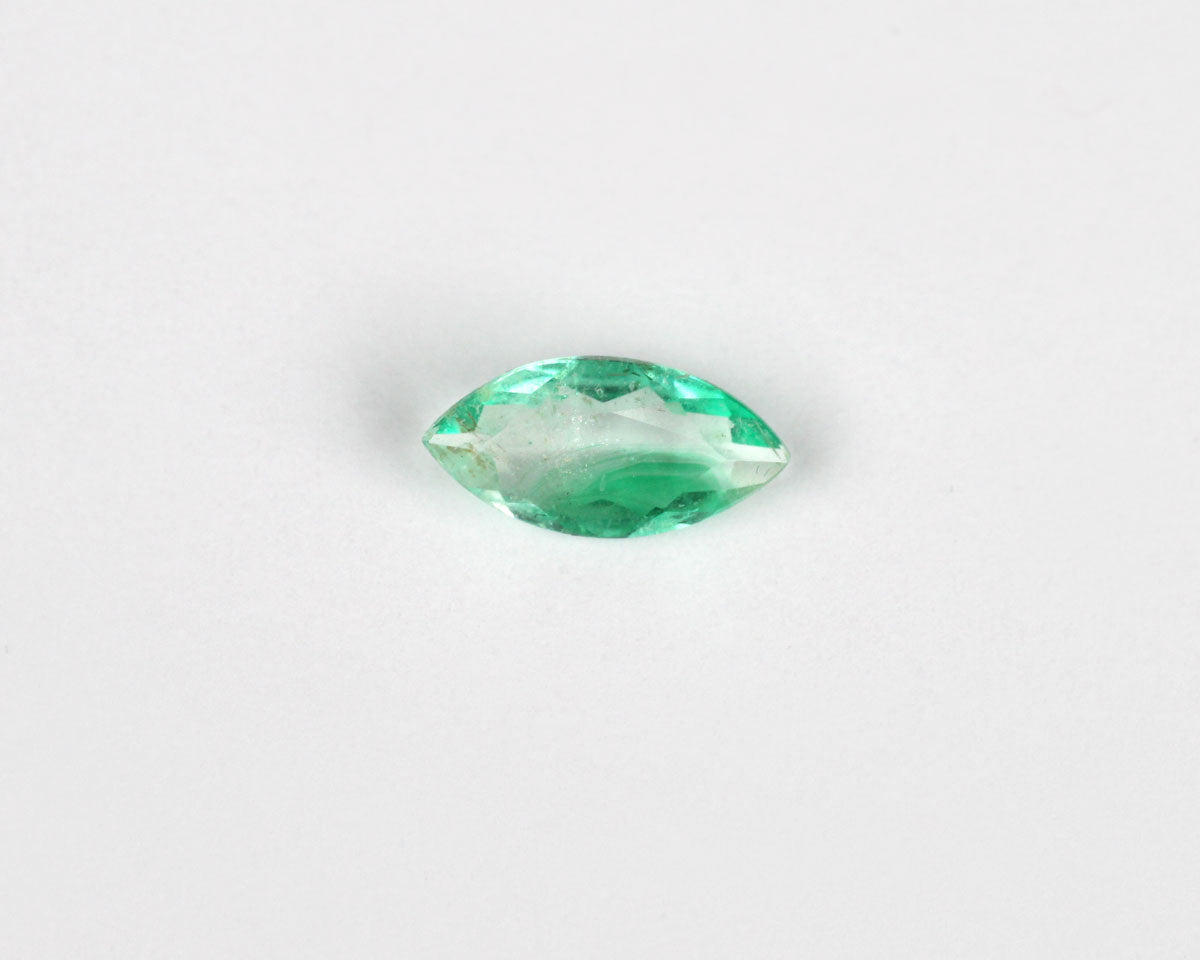 Shakiso Goshenite/Emerald Marquise 0.4 ct