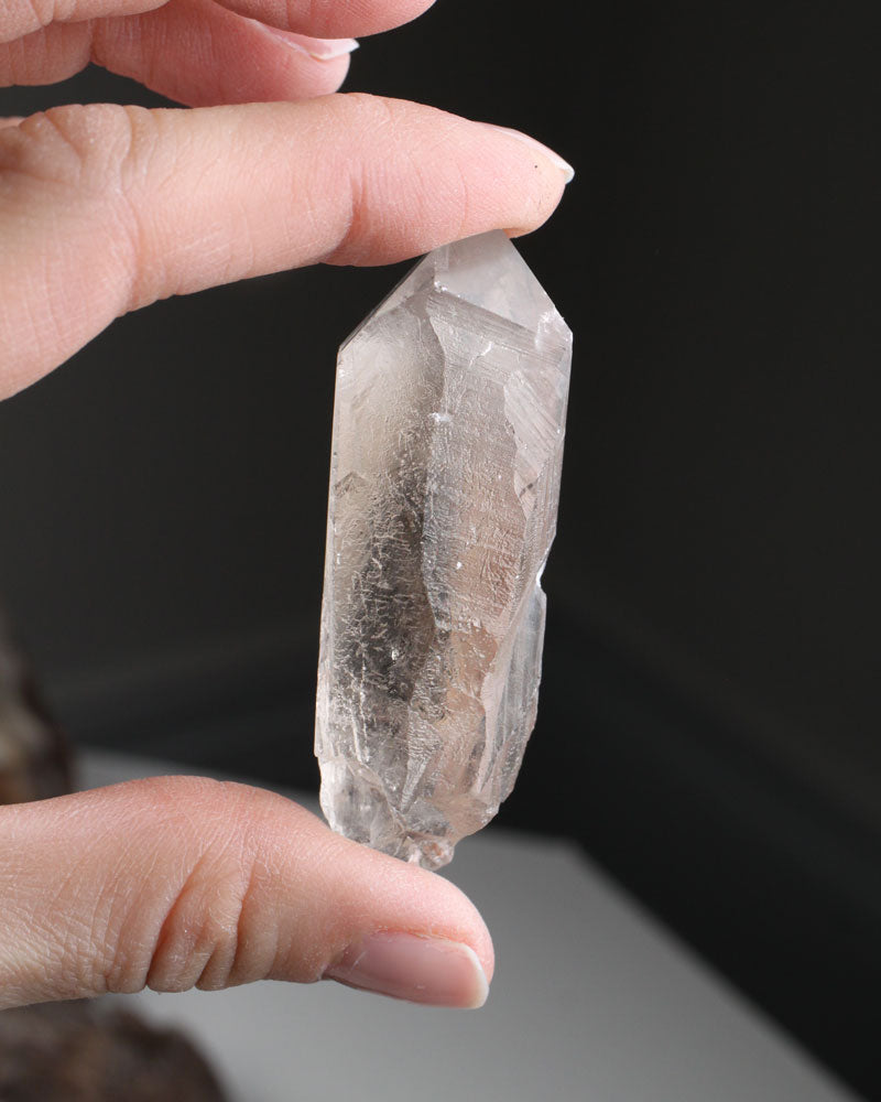Lemurian Smokey Quartz Crystal 33 gr