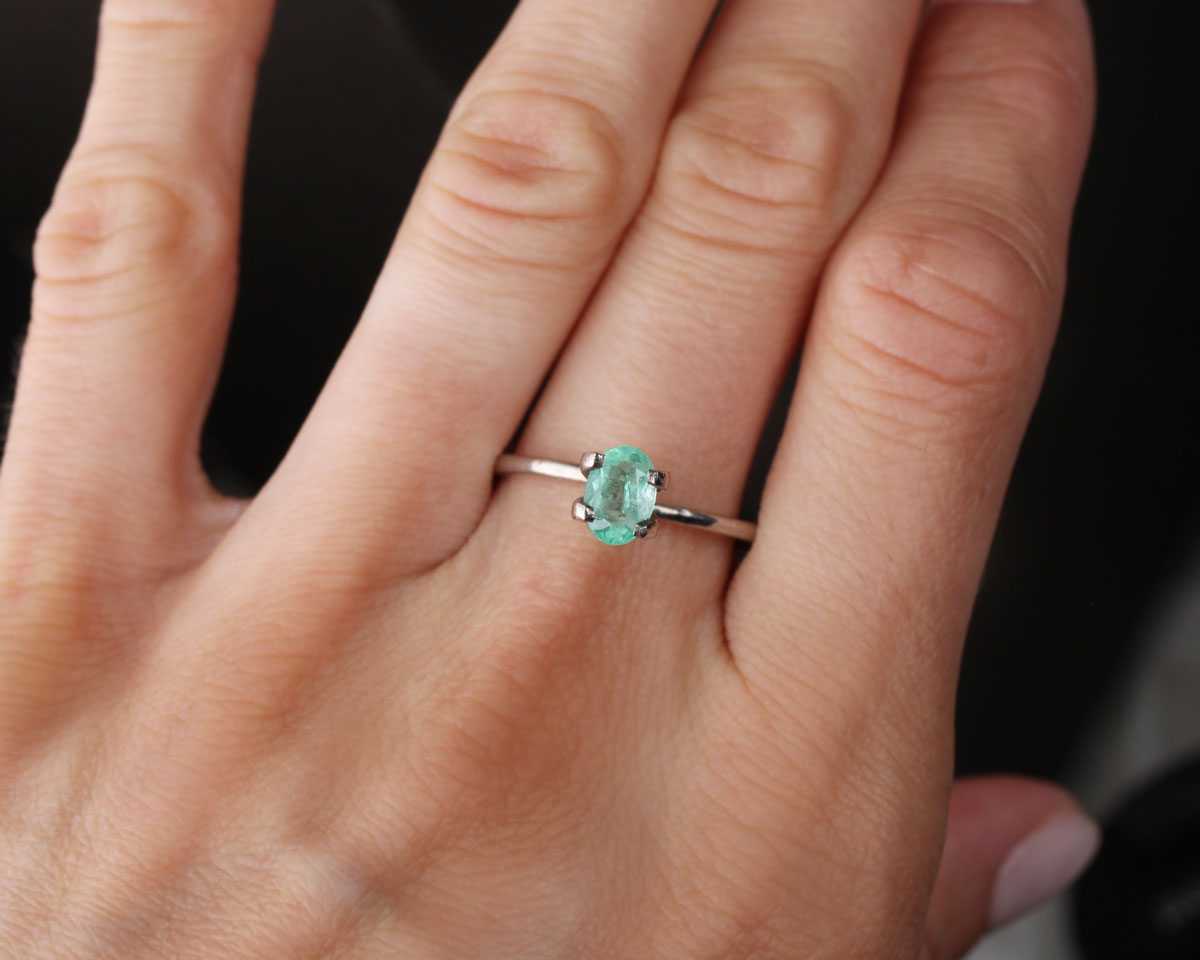 Shakiso Emerald oval 0.62 ct