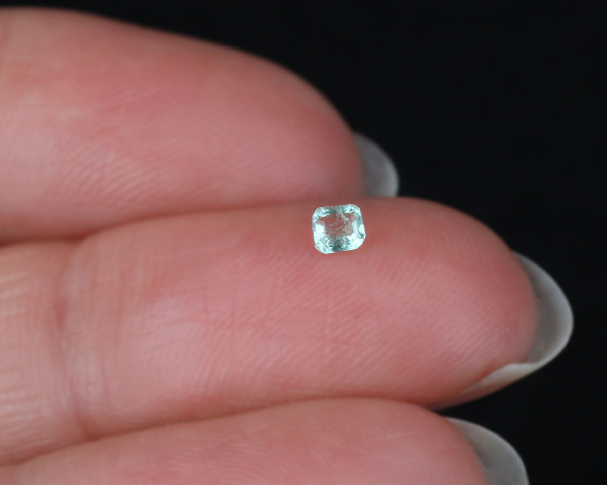 Shakiso Emerald rectangle 2.7 mm 0.09 ct