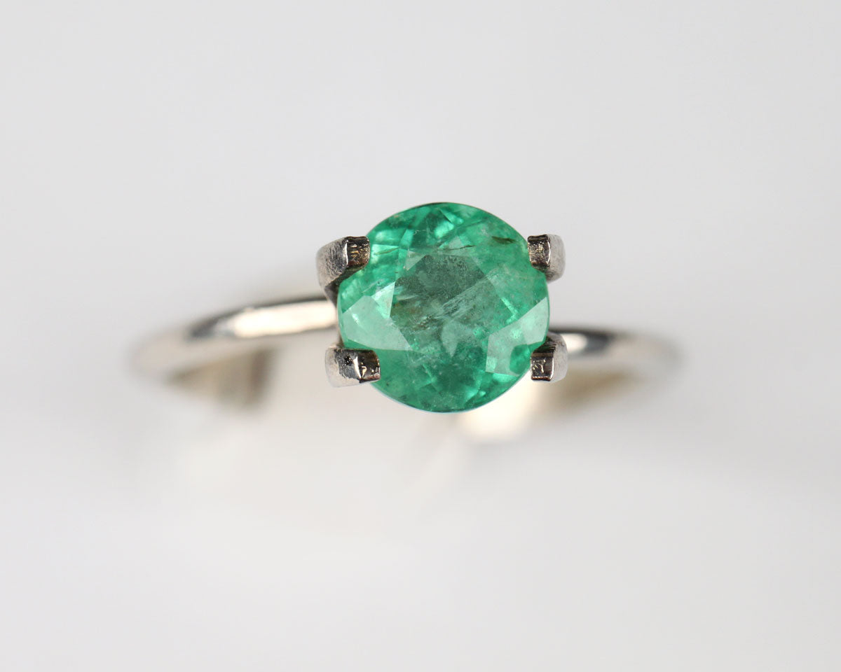 Shakiso Emerald round 7mm 1.27 ct