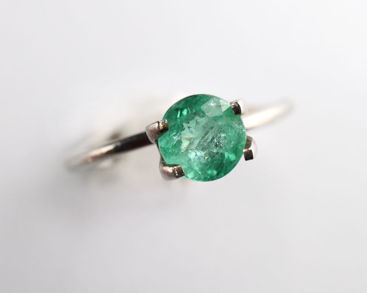 Shakiso Emerald round 7mm 1.27 ct