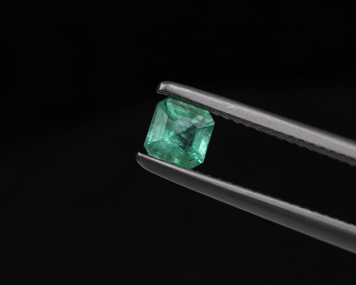 Shakiso Emerald square 4 mm 0.41 ct