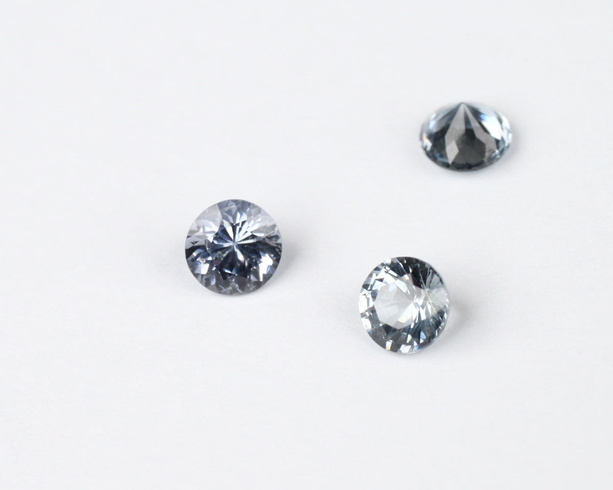 Spinell lott 4 mm 0,8 ct