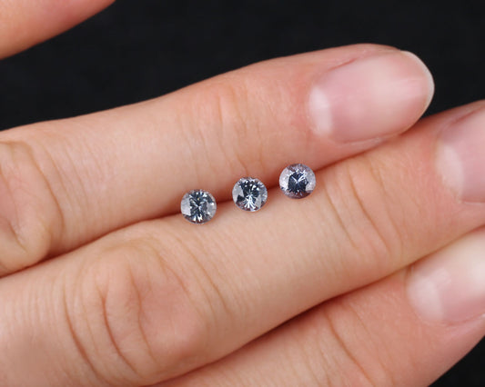 Spinell lott 4 mm 0,8 ct