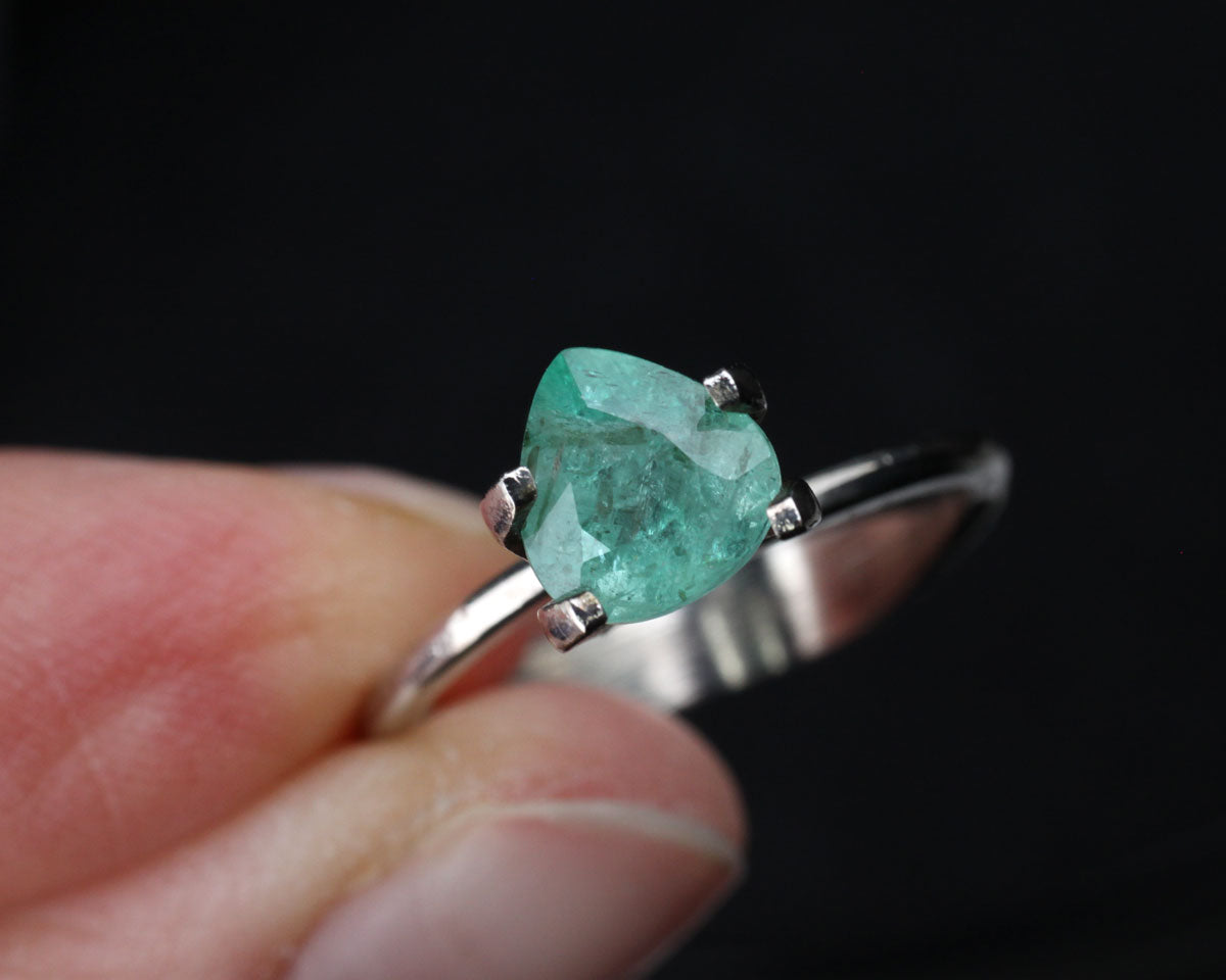 Shakiso Emerald heart / pear 1.28 ct