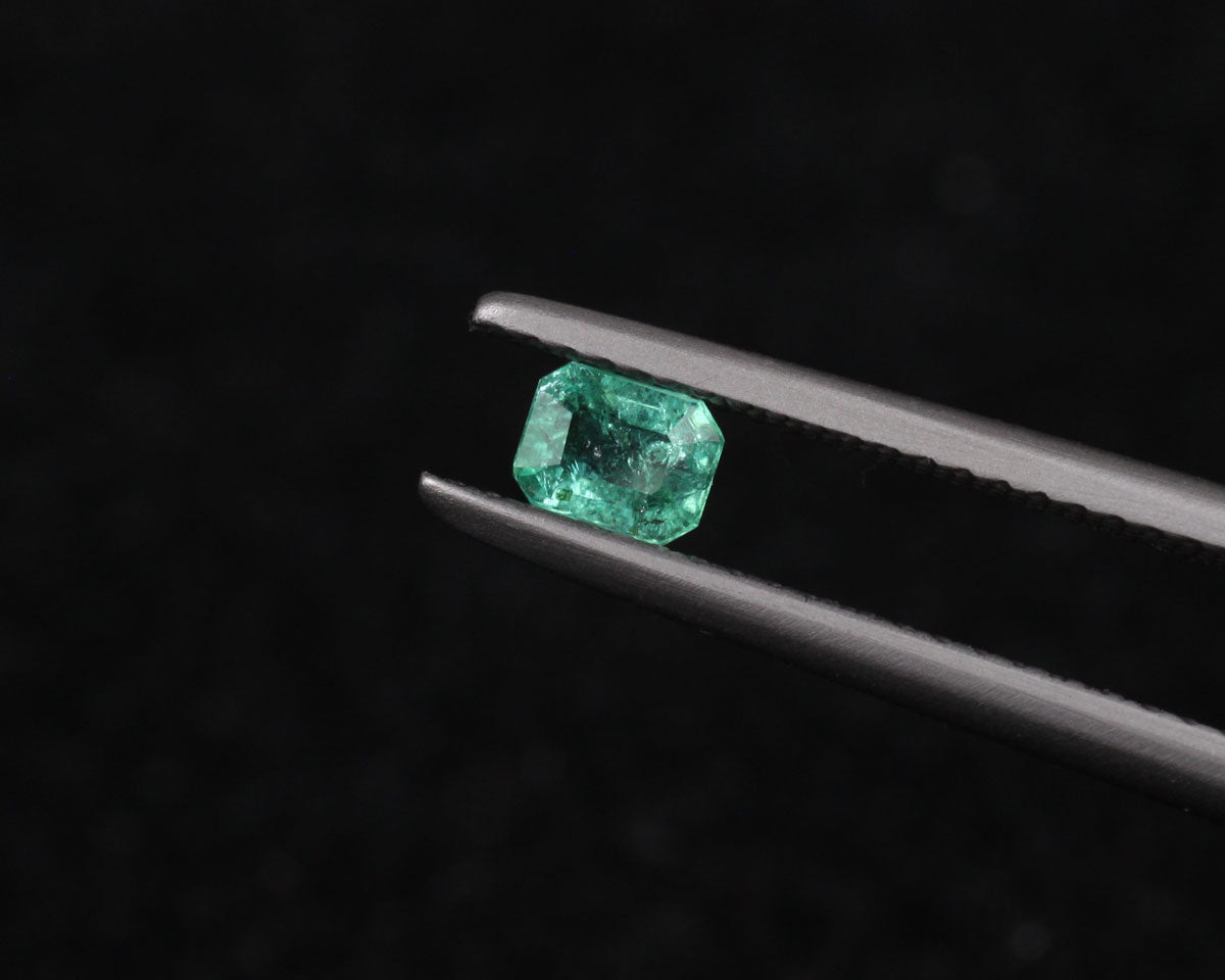 Shakiso Emerald rectangle 4mm 0.2 ct