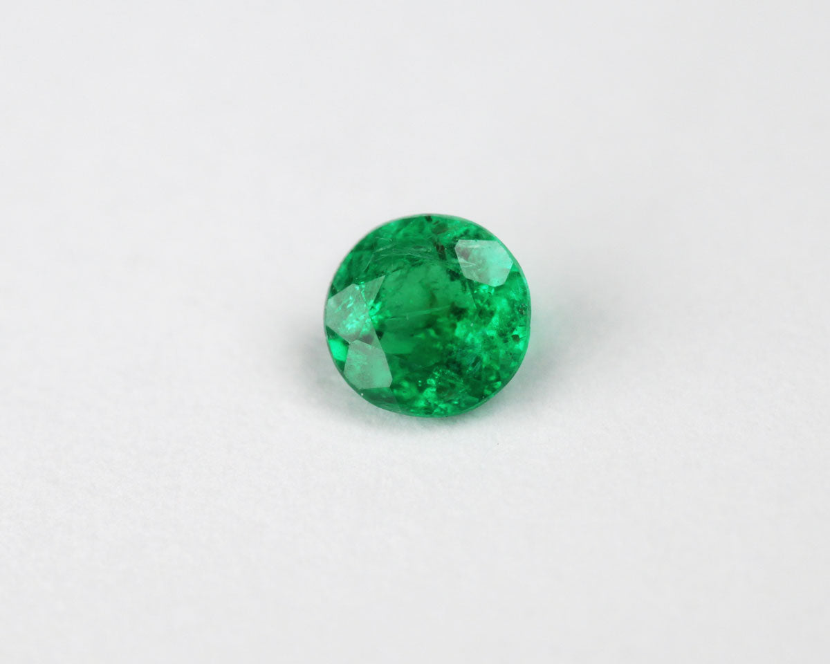 Shakiso Emerald round 0.1 ct