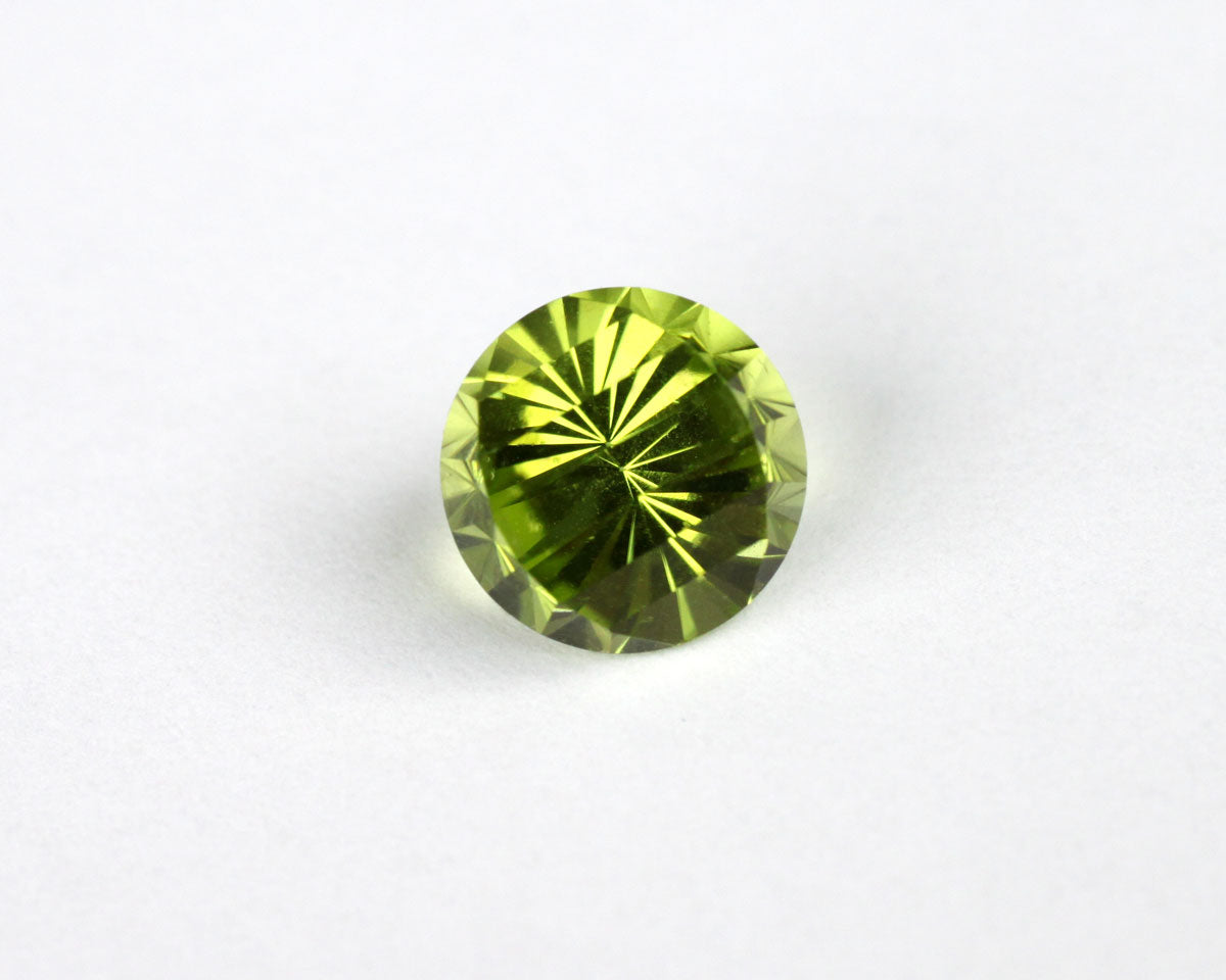 Peridot 1,63 ct 7 mm rund
