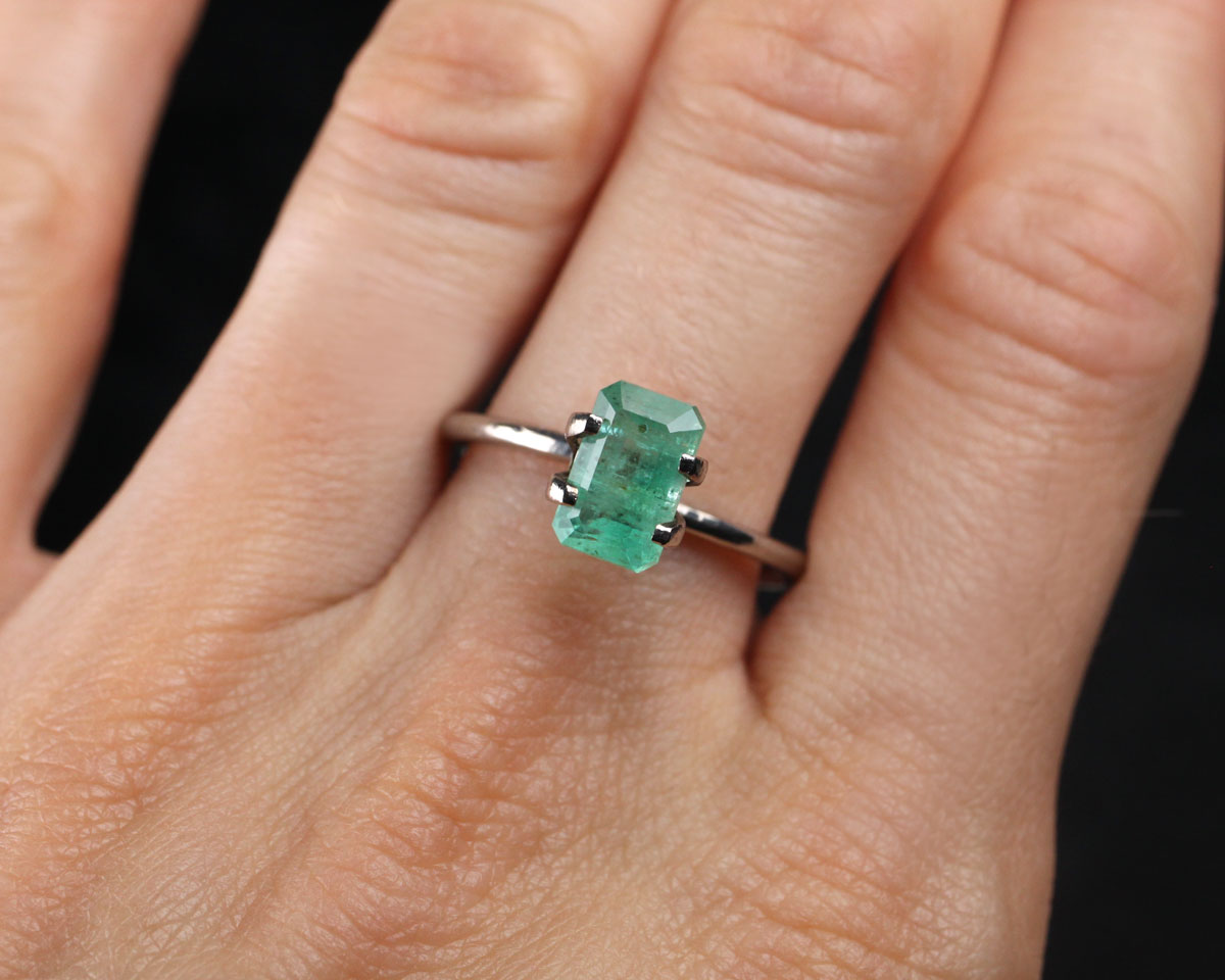 Shakiso Emerald 1.82 ct emerald cut