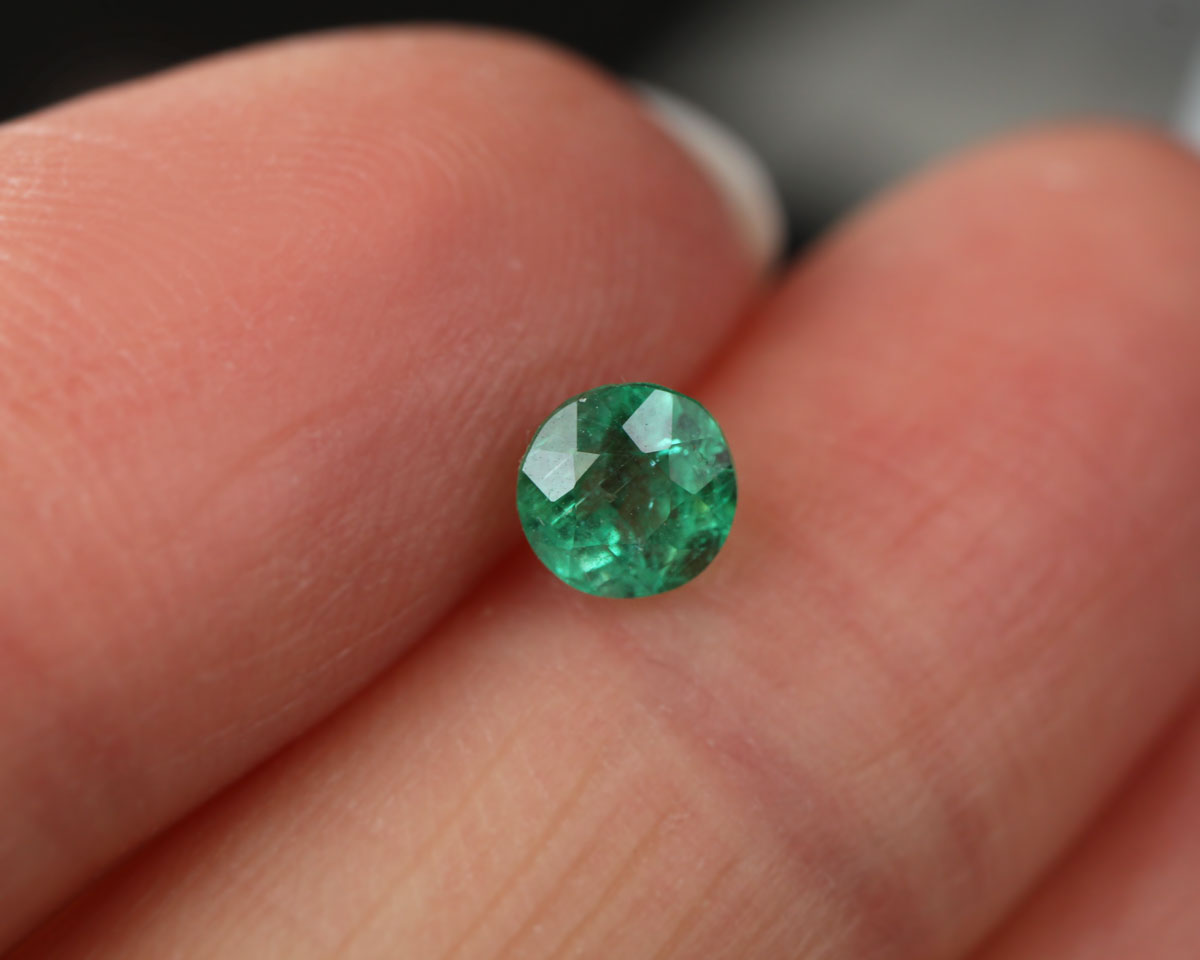 Shakiso Emerald round 0.45 ct