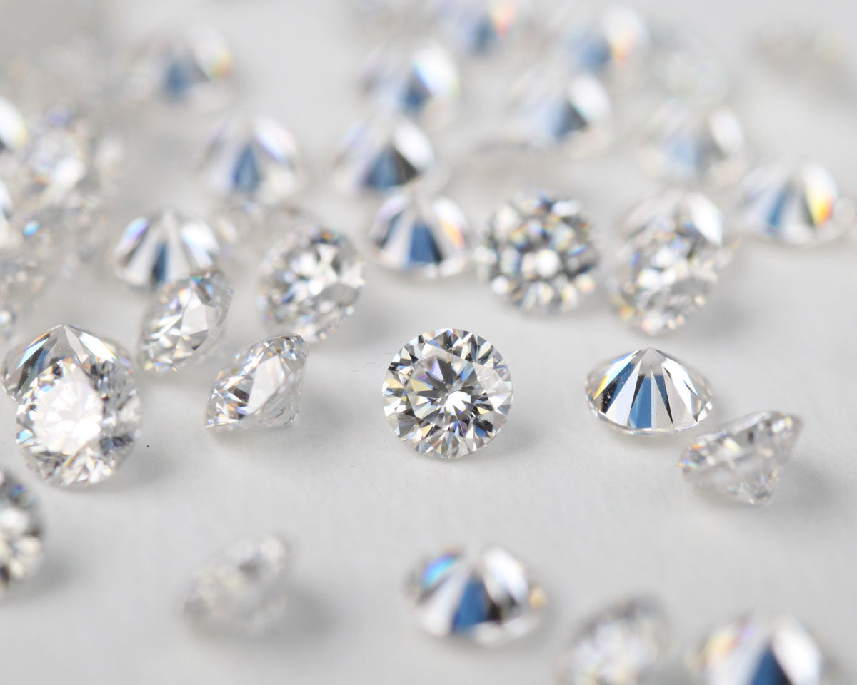 Diamant Vit rund 2 mm 0,03 ct Labbodlad