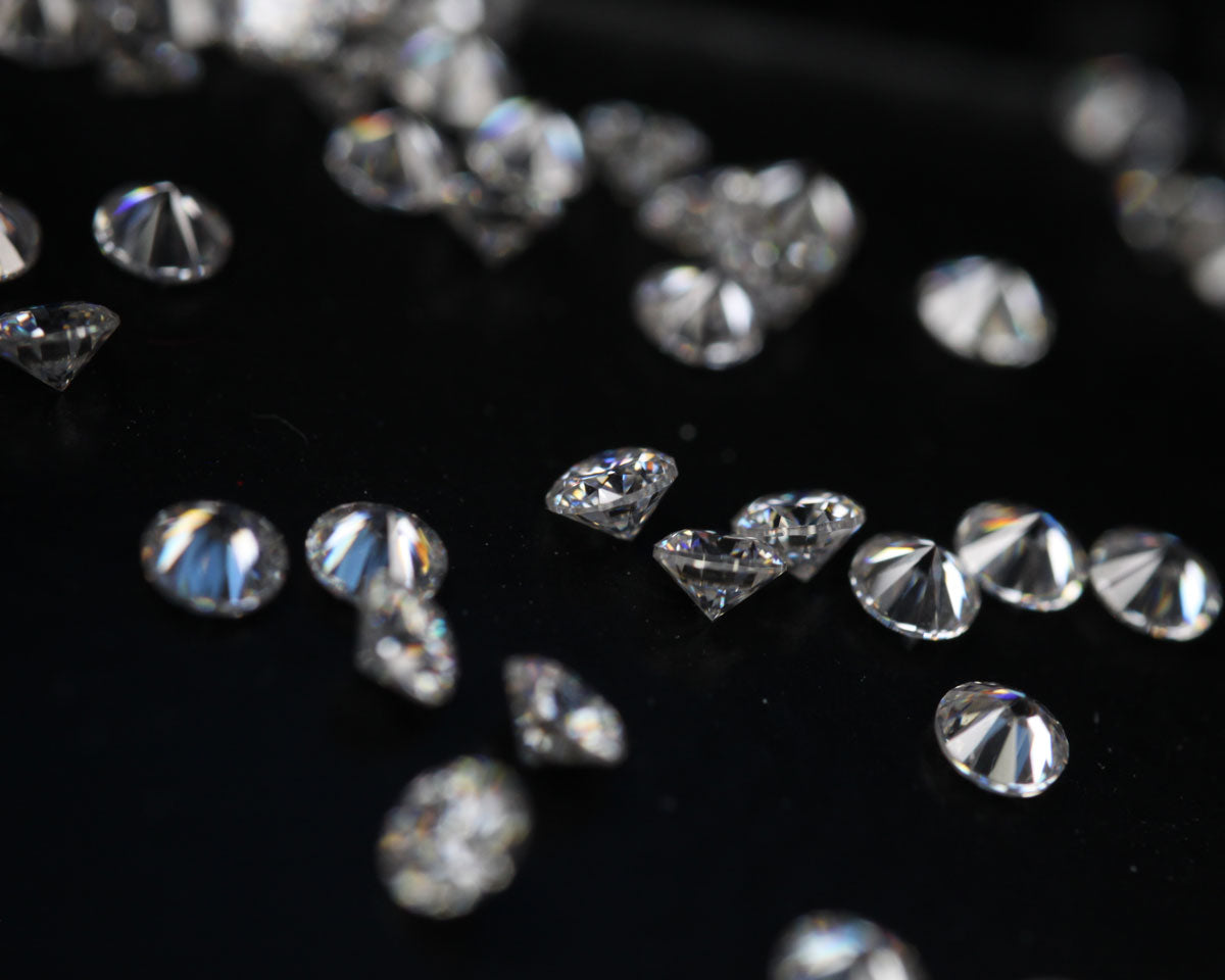 Diamant Vit rund 2 mm 0,03 ct Labbodlad