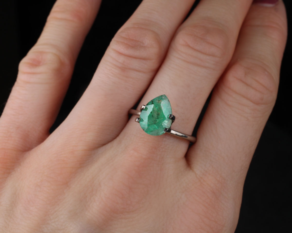 Shakiso Emerald Pear 2.58 ct