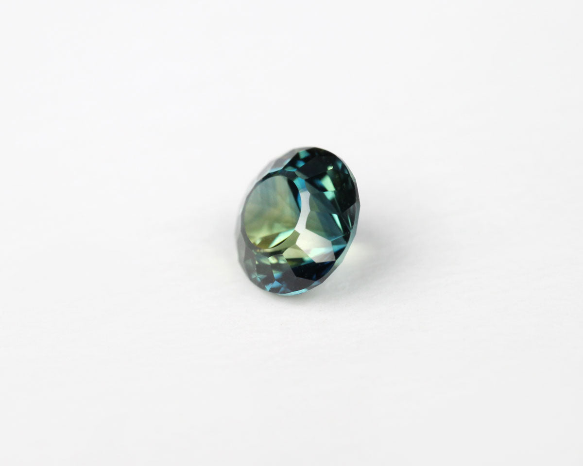 Safir blå rund 4 mm 0,44 ct