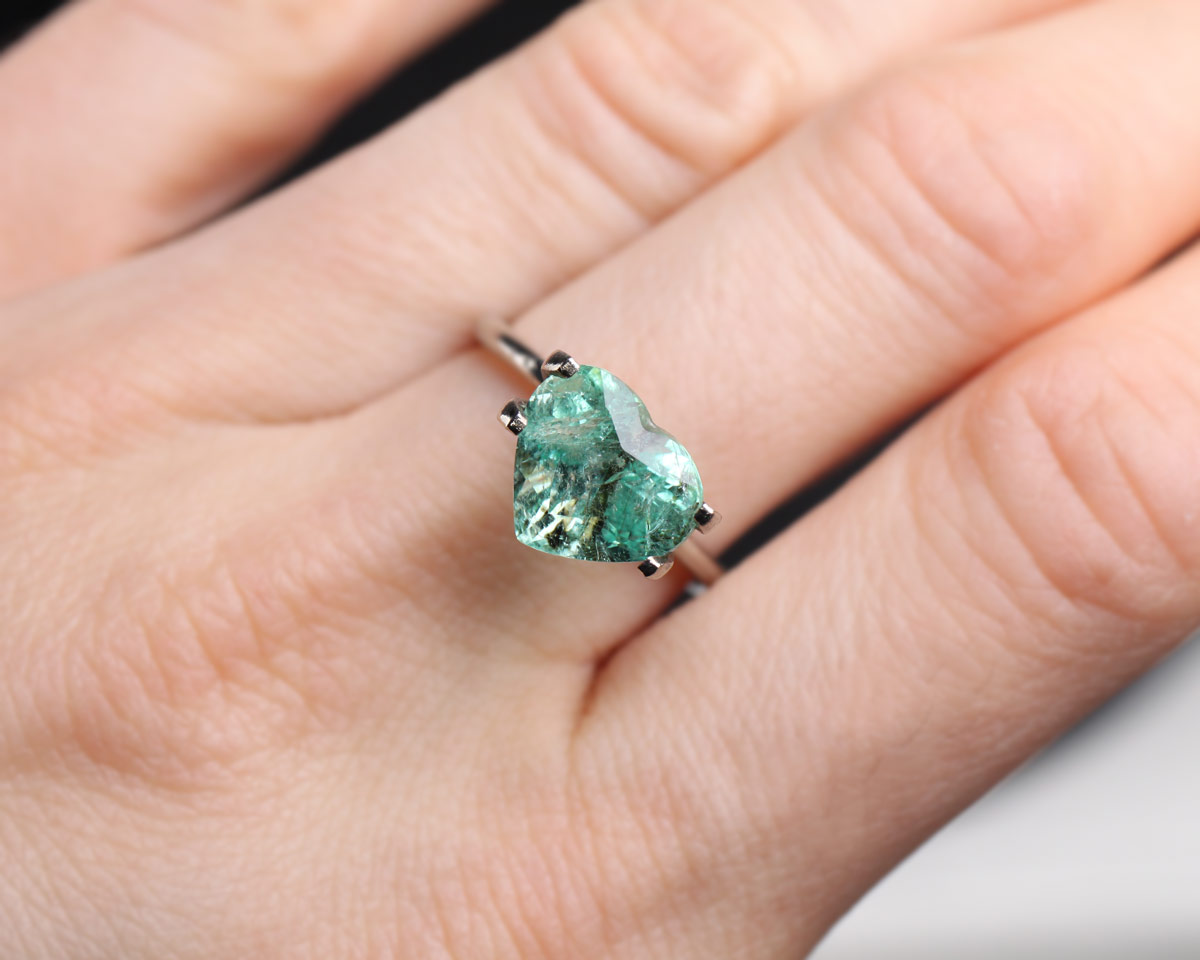 Shakiso Emerald Heart 3.3 ct