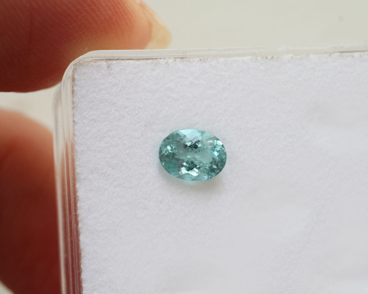 Paraiba Turmalin 5,7 mm 0,44 ct