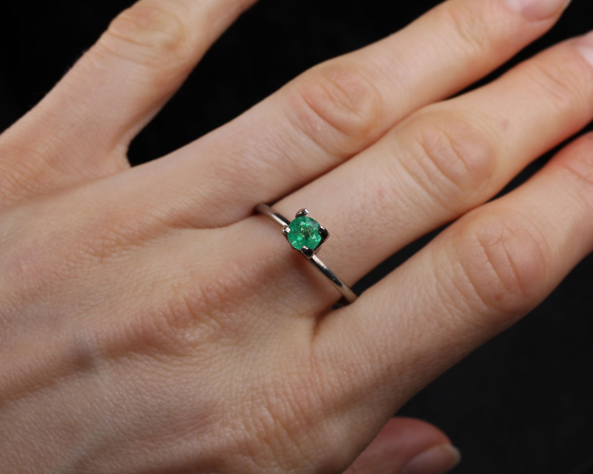 Shakiso Emerald round 0.45 ct