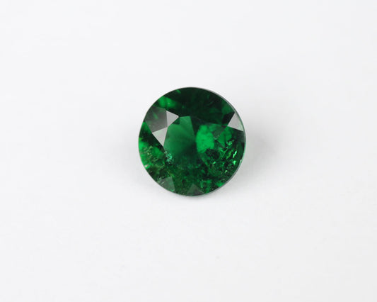 Tsavorite granat grön rund 5 mm 0,4 ct