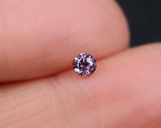 Spinell rund lila 3 mm 0,16 ct