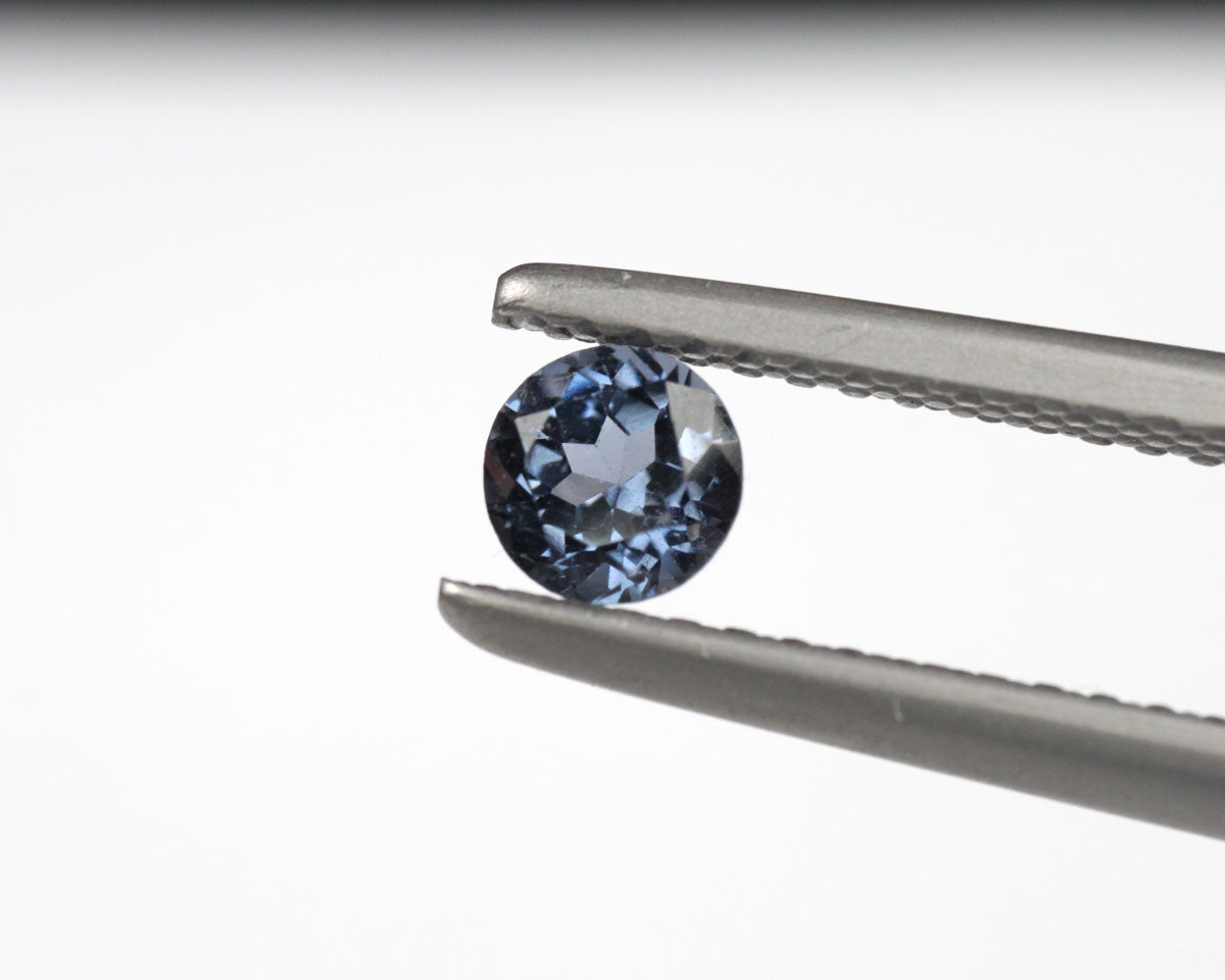 Spinell lila rund 4 mm 0,28 ct