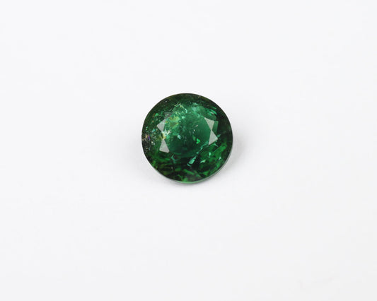Tsavorite grön rund 5 mm 0,42 ct
