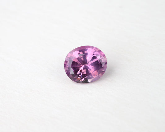 Rosa oval safir 1,1 ct 6,6 mm