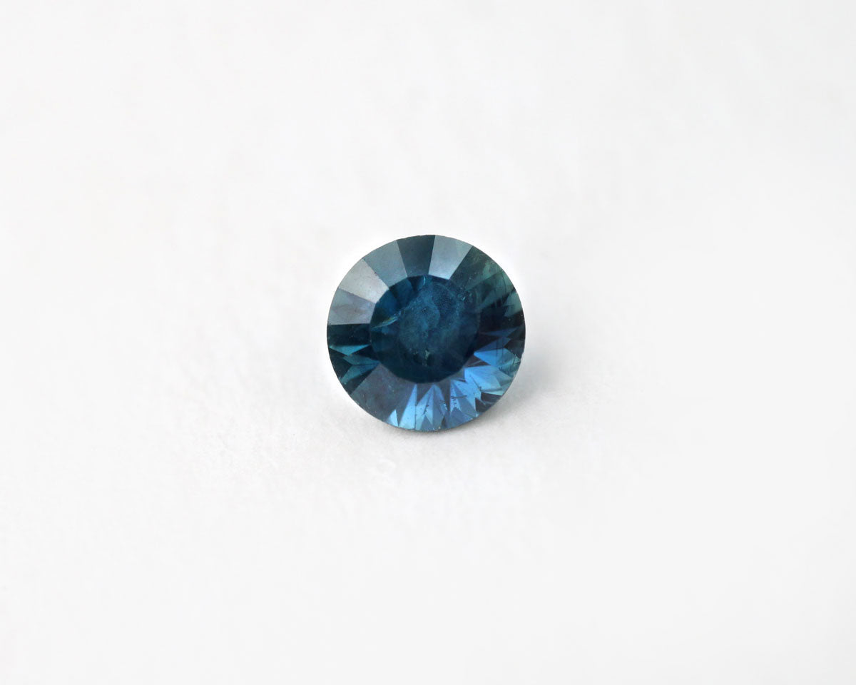 Blue sapphire round 0.36 ct