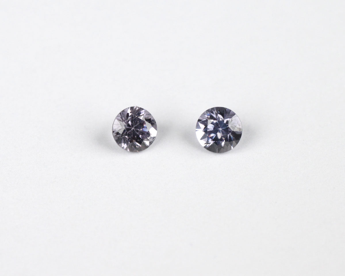 Spinel lila rund 3 mm par 0,3 ct