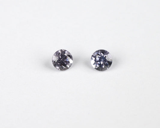 Spinel lila rund 3 mm par 0,3 ct