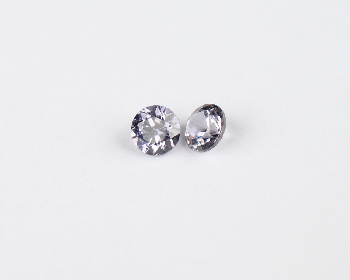 Spinel lila rund 3 mm par 0,29 ct