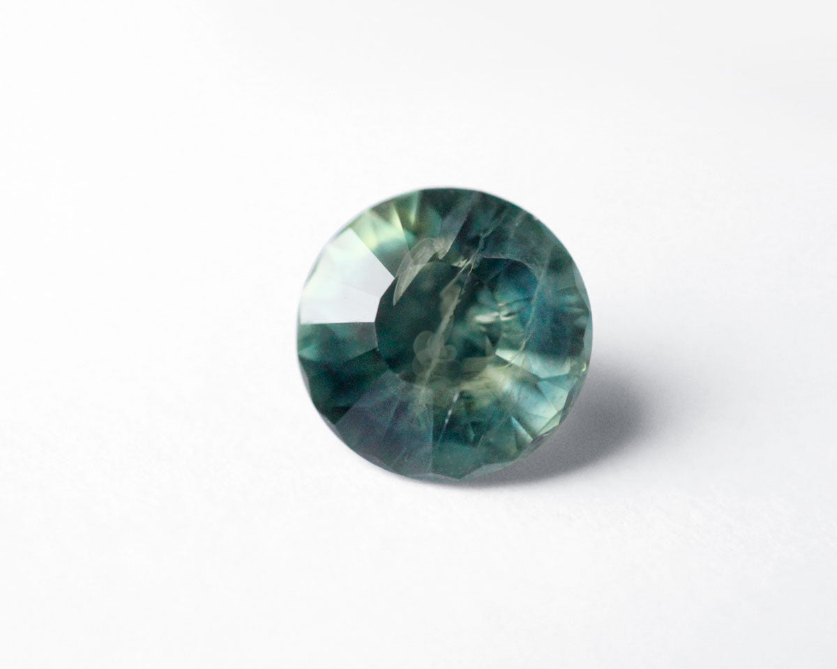 Sapphire round 7 mm 1.38 ct