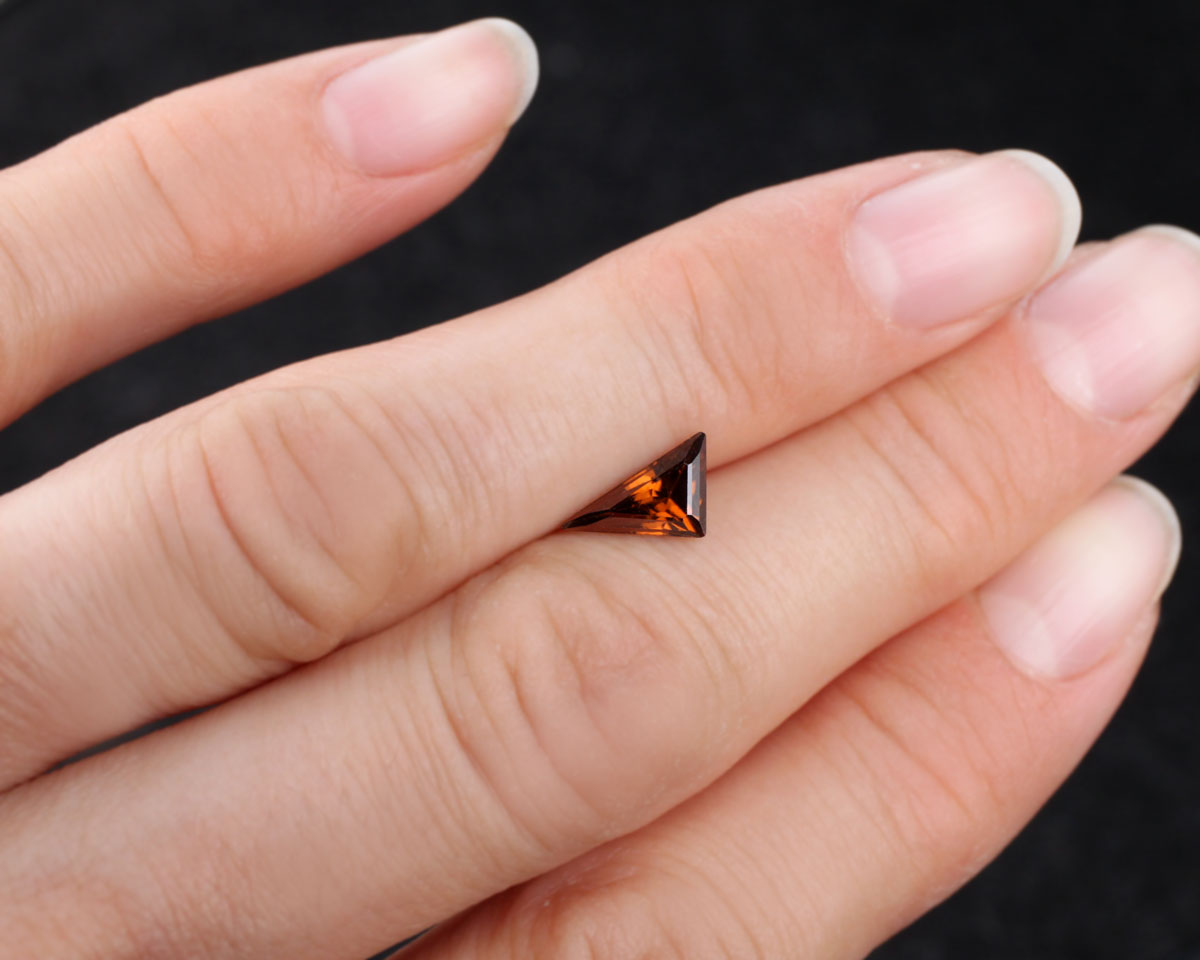 Zirkon triangel 1,15 ct