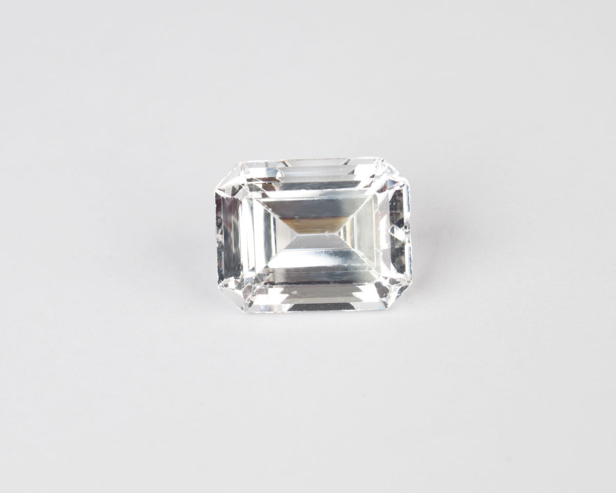 White Spinel Emerald cut 8.1 ct