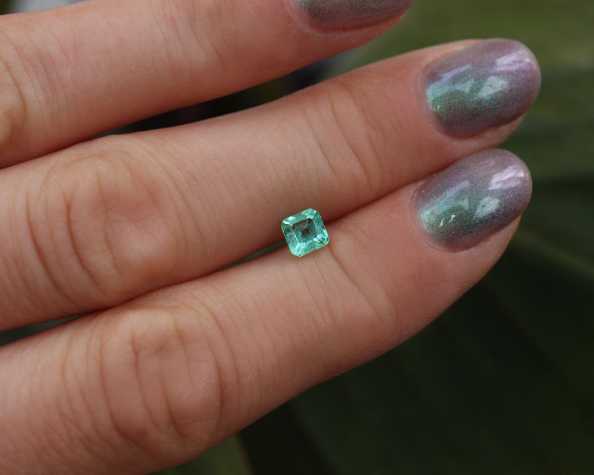 Shakiso Emerald square 0.42 ct
