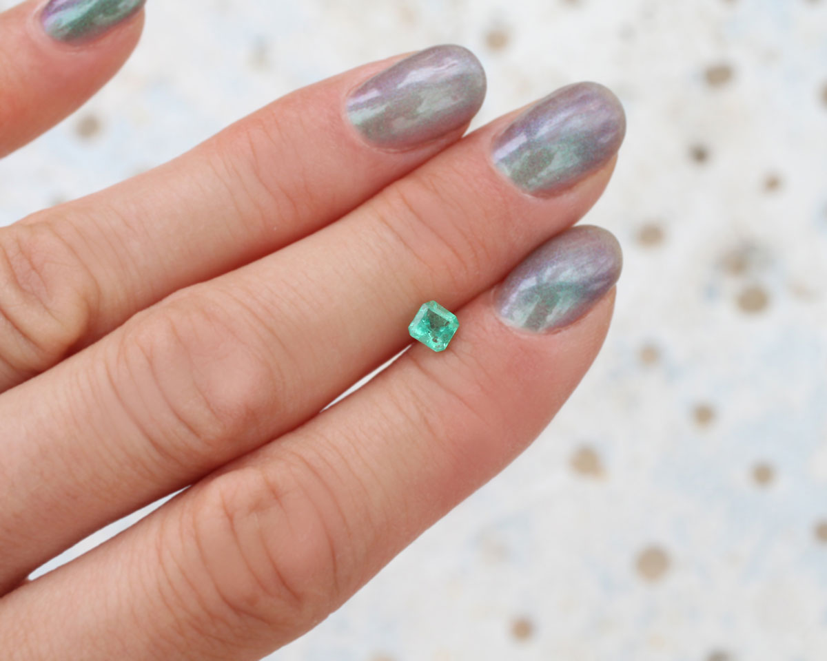 Shakiso Emerald square 0.38 ct