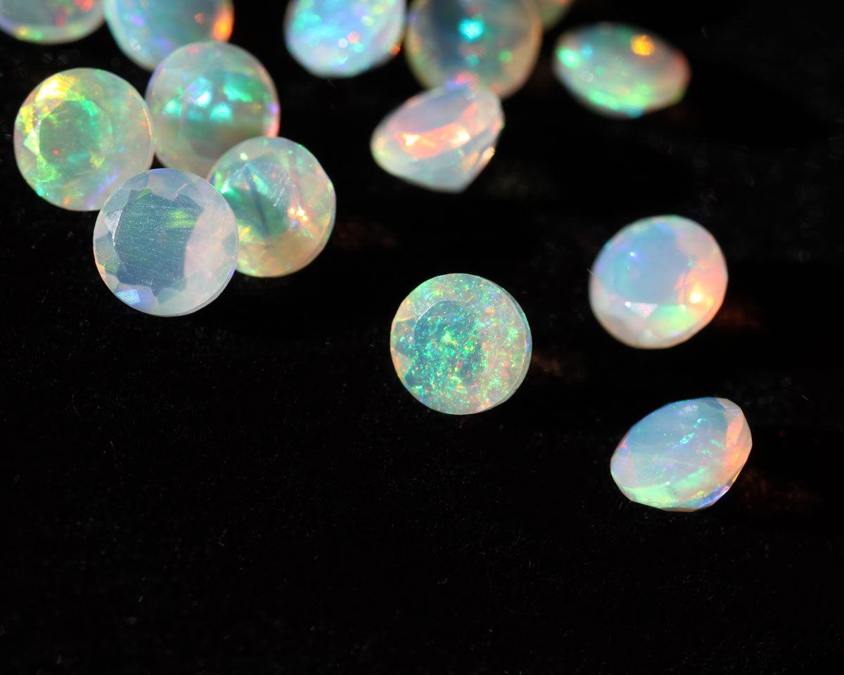 Wollo Opal Facet Round 4mm 0.2 ct