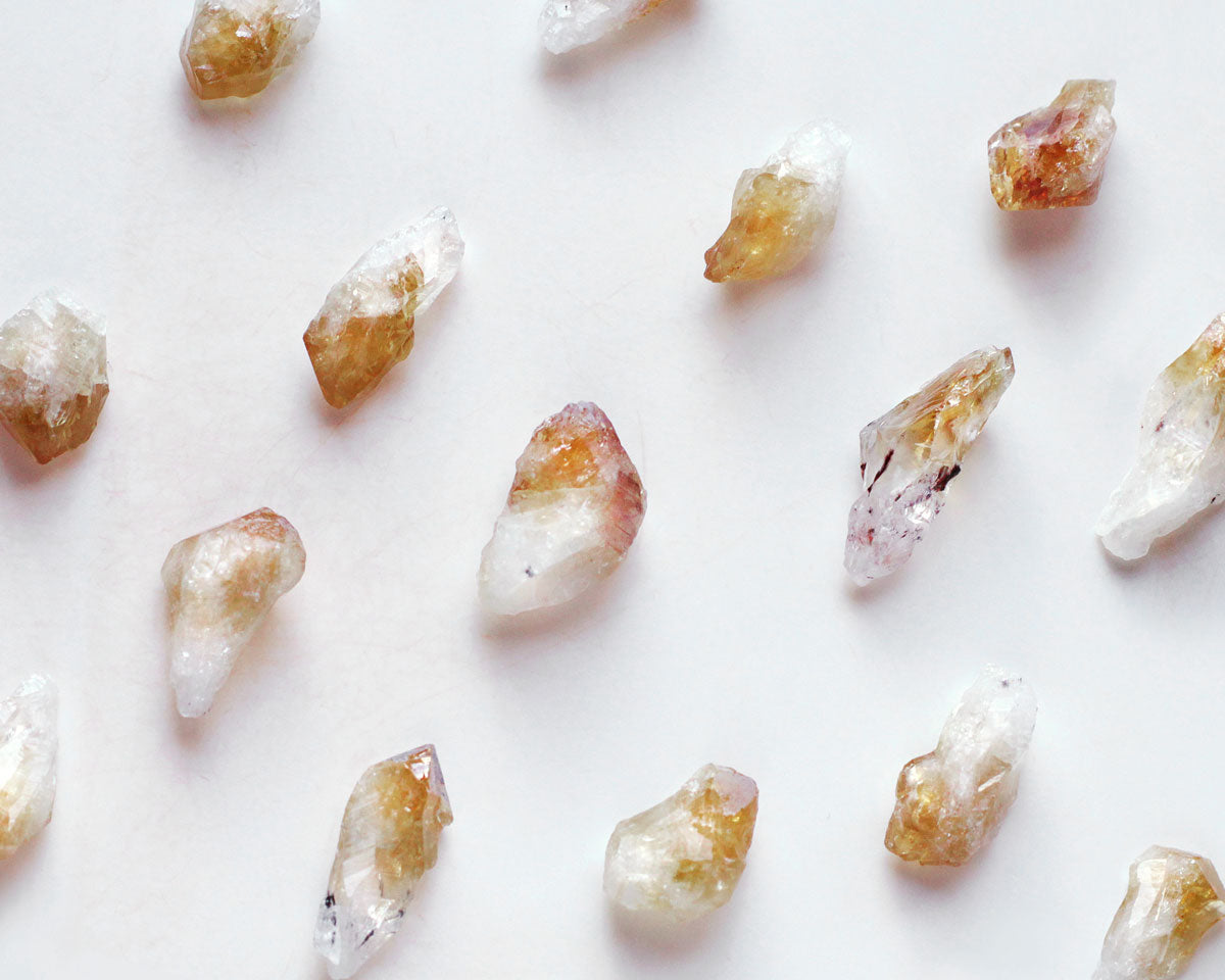 Citrine crystals