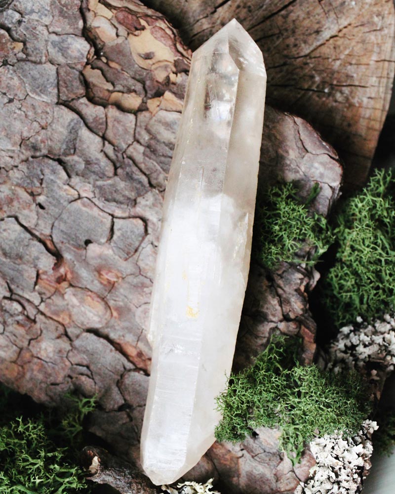 Lemurian Quartz Crystal Double Point