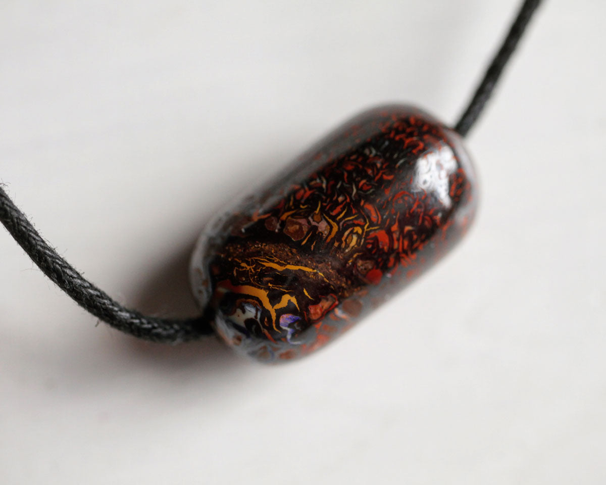 Pendant with Australian Boulder opal