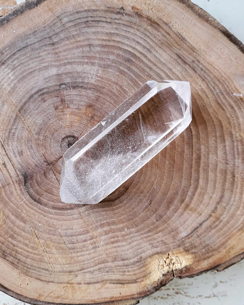 Rock Crystal Double Point